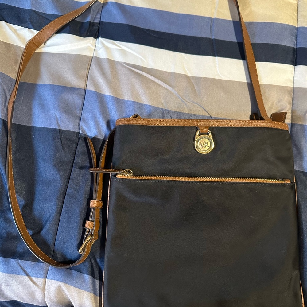 Michael Kors Black and Tan women's Bag